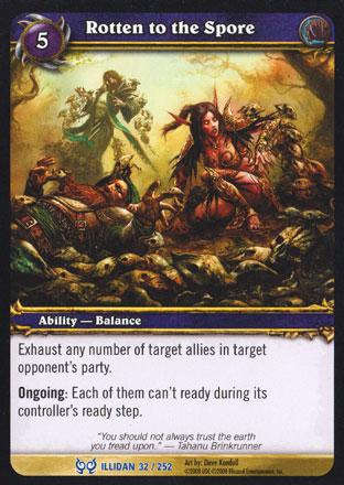 World of Warcraft TCG | Rotten to the Spore - The Hunt for Illidan 32/252 | The Nerd Merchant