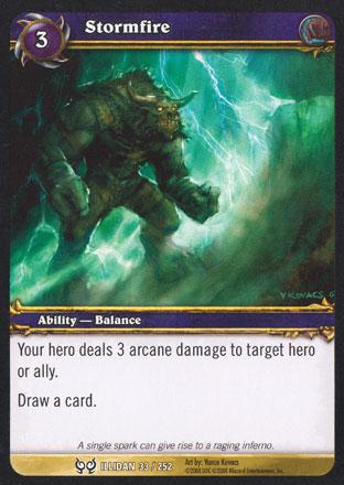 World of Warcraft TCG | Stormfire - Hunt for Illidan 33/252 | The Nerd Merchant