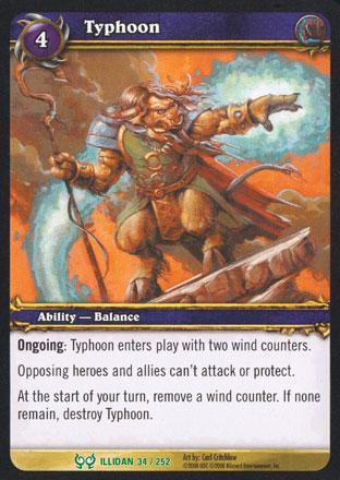 World of Warcraft TCG |Typhoon - Hunt for Illidan 34/252 | The Nerd Merchant