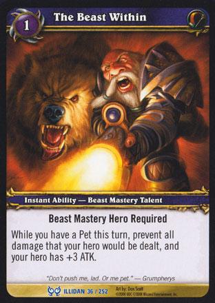 World of Warcraft TCG | The Beast Within - Hunt for Illidan 36/252 | The Nerd Merchant