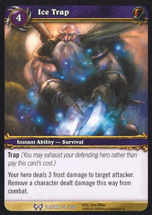 World of Warcraft TCG |Ice Trap - Hunt for Illidan 37/252 | The Nerd Merchant