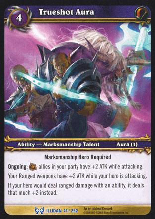 World of Warcraft TCG | Trueshot Aura - The Hunt for Illidan 41/252 | The Nerd Merchant