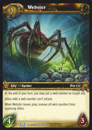 World of Warcraft TCG | Webster - The Hunt for Illidan 43/252 | The Nerd Merchant