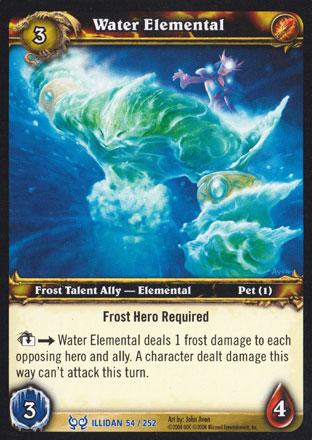 World of Warcraft TCG |Water Elemental - The Hunt for Illidan 54/252 | The Nerd Merchant