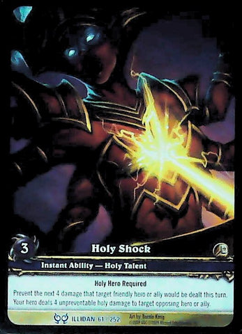 World of Warcraft TCG | Holy Shock (Extended Art) - The Hunt for Illidan 61/252 | The Nerd Merchant