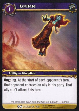 World of Warcraft TCG | Levitate - Hunt for Illidan 70/252 | The Nerd Merchant