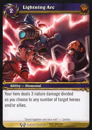 World of Warcraft TCG | Lightning Arc - Hunt for Illidan 89/252 | The Nerd Merchant