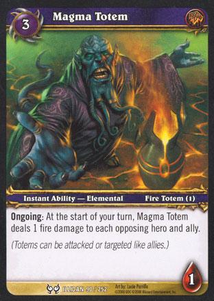 World of Warcraft TCG | Magma Totem - Hunt for Illidan 90/252 | The Nerd Merchant