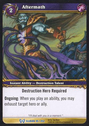 World of Warcraft TCG | Aftermath - The Hunt for Illidan 95/252 | The Nerd Merchant