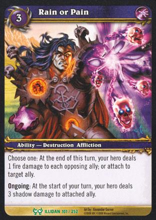World of Warcraft TCG | Rain or Pain - Hunt for Illidan 101/252 | The Nerd Merchant