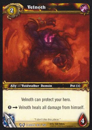 World of Warcraft TCG |Velnoth - Hunt for Illidan 103/252 | The Nerd Merchant