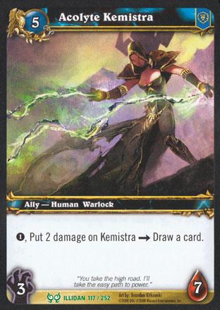 World of Warcraft TCG | Acolyte Kemistra - Hunt for Illidan 117/252 | The Nerd Merchant