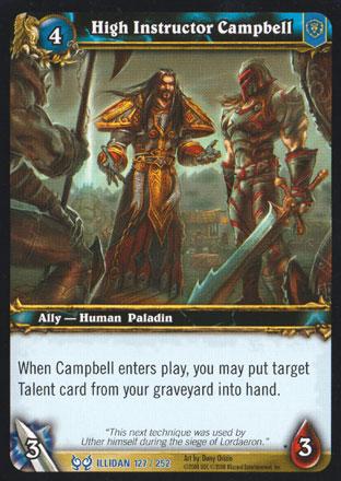 World of Warcraft TCG | High Inspector Campbell - The Hunt for Illidan 127/252 | The Nerd Merchant