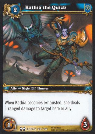 World of Warcraft TCG | Kathia the Quick - Hunt for Illidan 128/252 | The Nerd Merchant