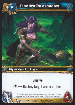 World of Warcraft TCG | Liandra Rustshadow - Hunt for Illidan 131/252 | The Nerd Merchant