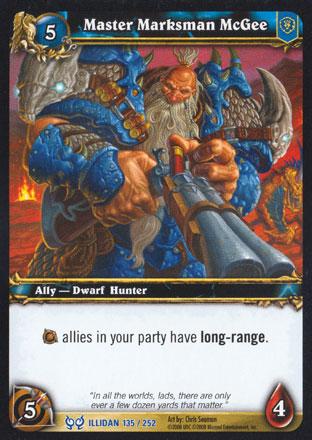 World of Warcraft TCG | Master Marksman McGee - The Hunt for Illidan 135/252 | The Nerd Merchant