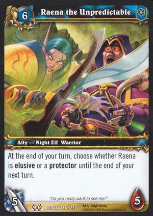 World of Warcraft TCG |Raena the Unpredictable - Hunt for Illidan 137/252 | The Nerd Merchant