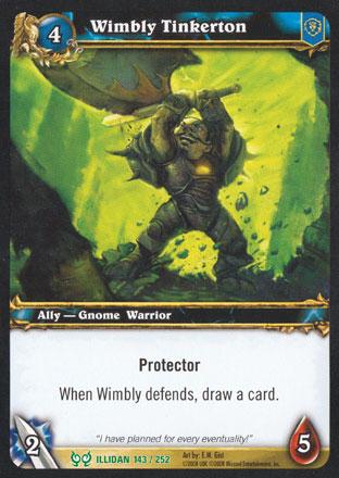 World of Warcraft TCG |Wimbly Tinkerton - Hunt for Illidan 143/252 | The Nerd Merchant