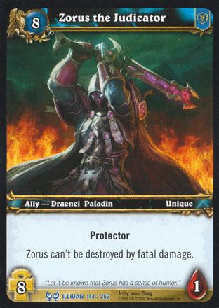 World of Warcraft TCG |Zorus the Judicator - The Hunt for Illidan 144/252 | The Nerd Merchant