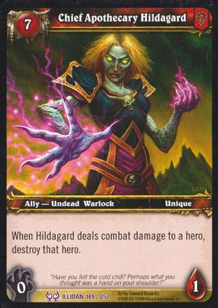 World of Warcraft TCG |Chief Apothecary Hildagard - Hunt for Illidan 149/252 | The Nerd Merchant