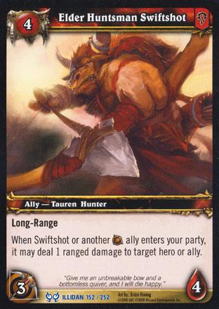 World of Warcraft TCG | Elder Huntsman Swiftshot - The Hunt for Illidan 152/252 | The Nerd Merchant
