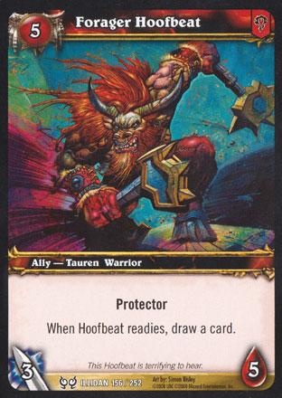 World of Warcraft TCG |Forager Hoofbeat - Hunt for Illidan 156/252 | The Nerd Merchant