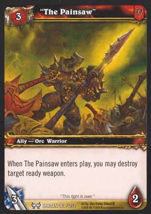 World of Warcraft TCG |"The Painsaw" - Hunt for Illidan 164/252 | The Nerd Merchant
