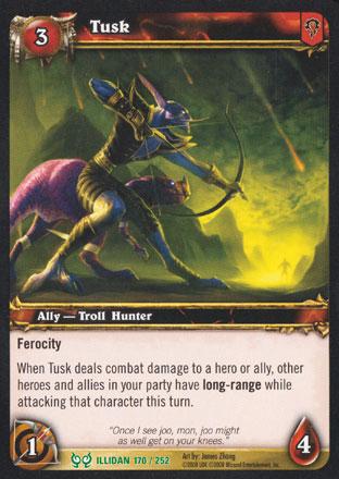 World of Warcraft TCG |Tusk - Hunt for Illidan 170/252 | The Nerd Merchant