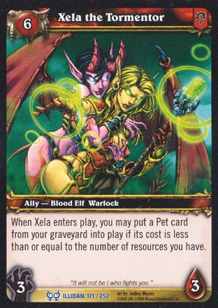 World of Warcraft TCG |Xela the Tormentor - The Hunt for Illidan 171/252 | The Nerd Merchant