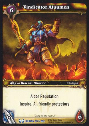 World of Warcraft TCG |Vindicator Aluumen - The Hunt for Illidan 178/252 | The Nerd Merchant