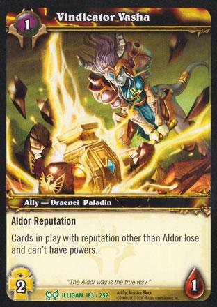 World of Warcraft TCG |Vindicator Vasha - Hunt for Illidan 183/252 | The Nerd Merchant