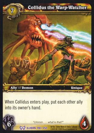 World of Warcraft TCG |Collidus the Warp-Watcher - The Hunt for Illidan 198/252 | The Nerd Merchant