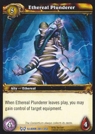 World of Warcraft TCG |Ethereal Plunderer - Hunt for Illidan 201/252 | The Nerd Merchant