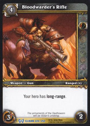 World of Warcraft TCG | Bloodwarder's Rifle - The Hunt for Illidan 224/252 | The Nerd Merchant