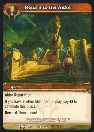 World of Warcraft TCG | Return to the Aldor - Hunt for Illidan 233/252 | The Nerd Merchant