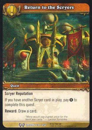 World of Warcraft TCG | Return to the Scryers - Hunt for Illidan 234/252 | The Nerd Merchant