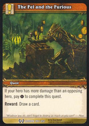 World of Warcraft TCG | The Fel and the Furious - Hunt for Illidan 241/252 | The Nerd Merchant