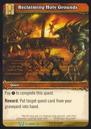 World of Warcraft TCG | Reclaiming Holy Grounds - Hunt for Illidan 246/252 | The Nerd Merchant
