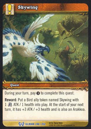 World of Warcraft TCG | Skywing - The Hunt for Illidan 248/252 | The Nerd Merchant