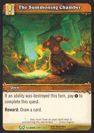 World of Warcraft TCG | The Summoning Chamber - Hunt for Illidan 249/252 | The Nerd Merchant