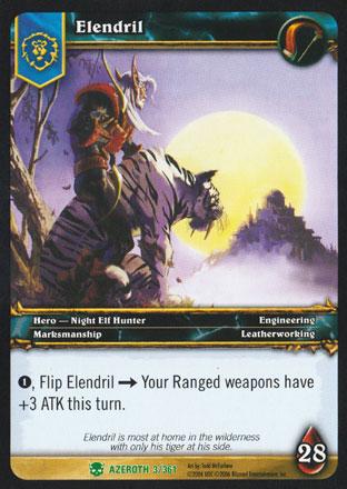 World of Warcraft TCG | Elendril - Heroes of Azeroth 3/361 | The Nerd Merchant