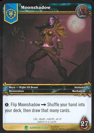 World of Warcraft TCG | Moonshadow - Heroes of Azeroth 6/361 | The Nerd Merchant