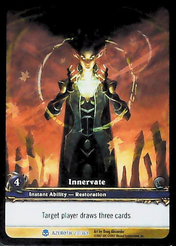 World of Warcraft TCG | Innervate (Extended Art) - Heroes of Azeroth 23/361 | The Nerd Merchant