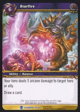 World of Warcraft TCG | Starfire - Heroes of Azeroth 31/361 | The Nerd Merchant