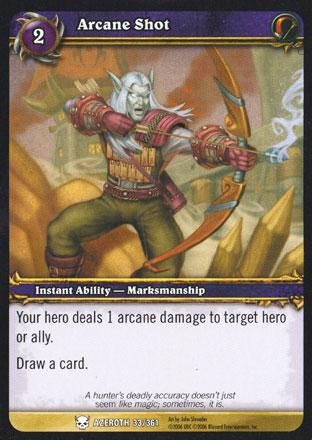 World of Warcraft TCG | Arcane Shot - Heroes of Azeroth 33/361 | The Nerd Merchant