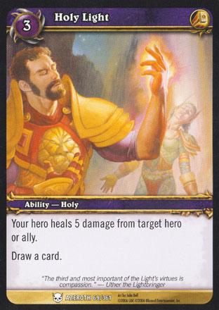 World of Warcraft TCG | Holy Light - Heroes of Azeroth 69/361 | The Nerd Merchant