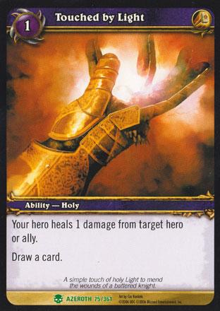 World of Warcraft TCG | Touched by Light - Heroes of Azeroth 75/361 | The Nerd Merchant