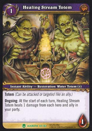 World of Warcraft TCG | Healing Stream Totem - Heroes of Azeroth 111/361 | The Nerd Merchant