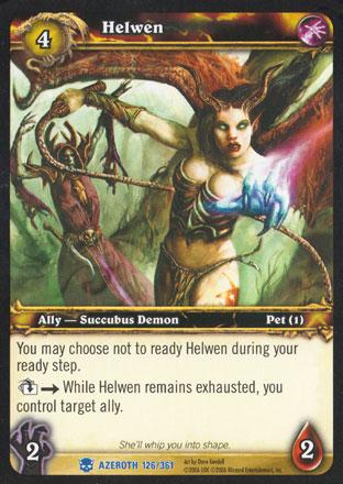 World of Warcraft TCG | Helwen - Heroes of Azeroth 126/361 | The Nerd Merchant