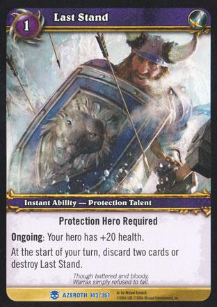 World of Warcraft TCG | Last Stand - Heroes of Azeroth 143/361 | The Nerd Merchant